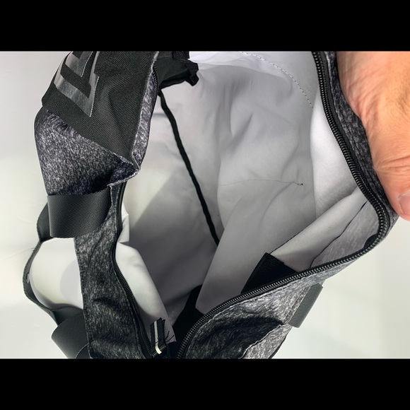 Victorias Secret Pink Tote Beach Bag Black & Gray - Picture 6 of 6